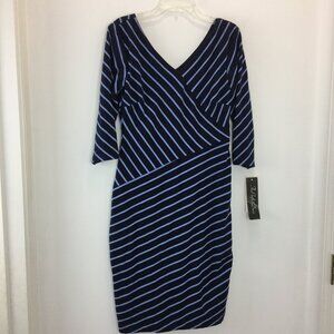 The Perfect Dress Womens V Neck Dress Size 2 NEW 3/4 Sleeves